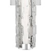 Generation Lighting Cutler 18" High Chrome and Rock Glass LED Sconce - 2 of 3