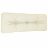vidaXL Pallet Cushion Cream 100% Polyester 47.2 in x 15.7 in x 4.7 in - 2 of 4