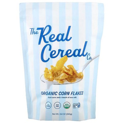 The Real Cereal Co, Organic Corn Flakes, 8.4 oz
