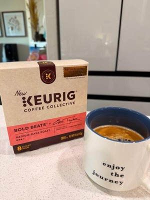 Keurig Coffee Collective Bold Beats Medium Dark Roast K-Cup Coffee Pods -  8ct : Target
