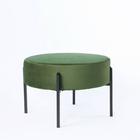 Target store green ottoman