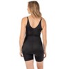 Body Beautiful Shapewear Open Bust Bodysuit Shaper with Targeted Front Panel and Long Boy Leg Nylon - 2 of 4