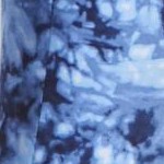 blue tie-dye