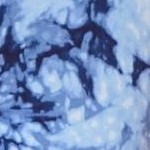 blue tie-dye