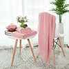 PiccoCasa Super Absorbent and Soft Luxury 100% Cotton Bath Towel Set 6 Pcs - 2 of 4