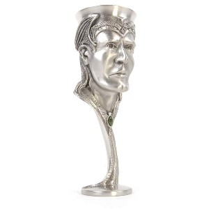 Royal Selangor Hand Finished Sculptors Dream-LORD OF THE RINGS Collection Pewter ARAGORN Goblet Gift - 1 of 4