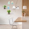 Unique Bargains Acrylic Waterproof Bathroom Floating Shelf 11.8 x 7.9 x 2 Inch Clear - 4 of 4