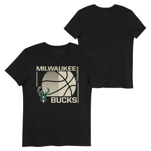 NBA Milwaukee Bucks Short Sleeve Crewneck T-Shirt - 1 of 3