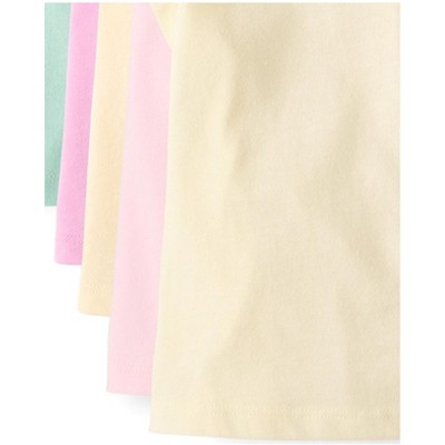 The Children's Place Girls Short Sleeve Tee 8-Pack Cream M (7/8) — фото 4
