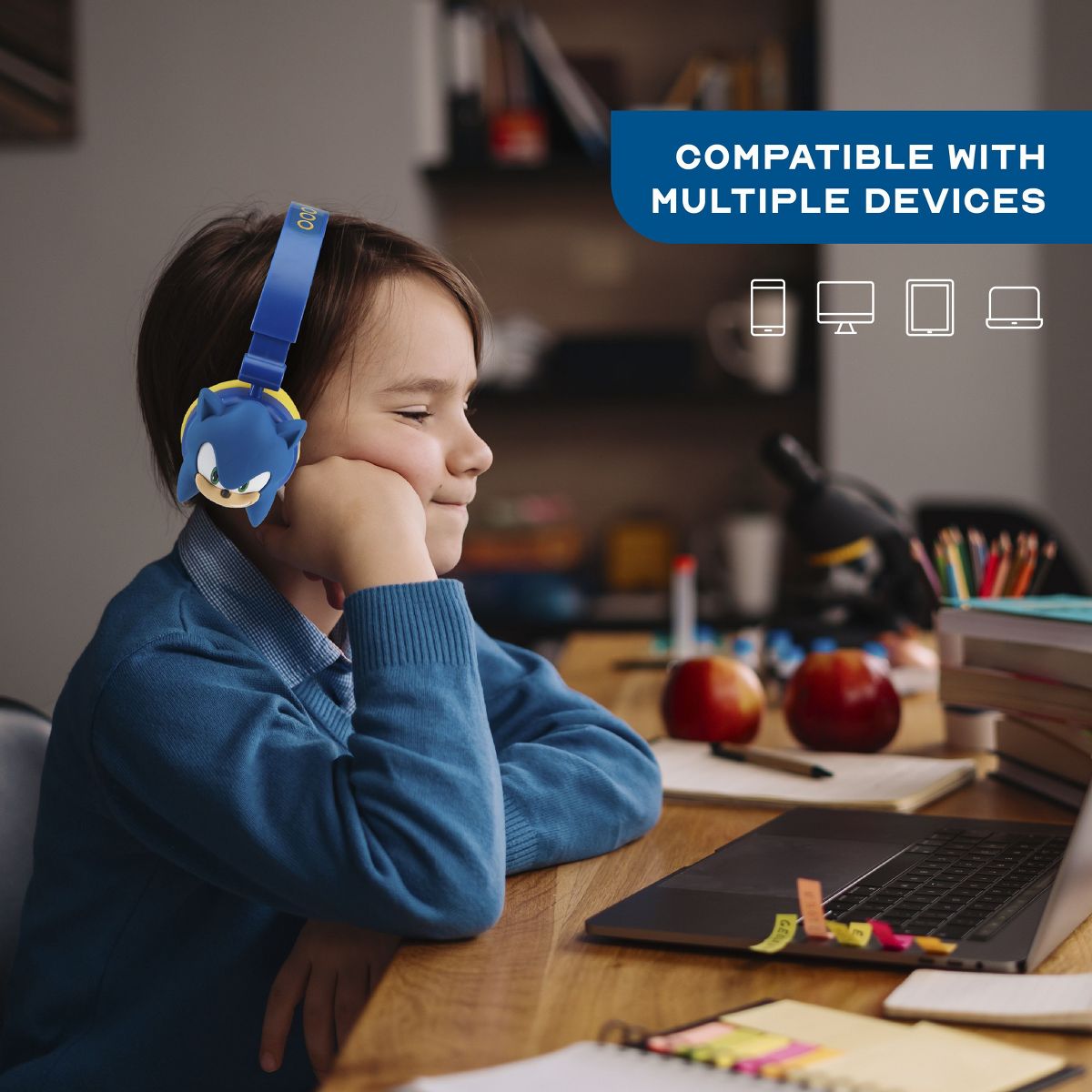 Sonic the Hedgehog Molded Headphones for kids - thumbnail 4