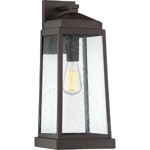 Quoizel Lighting Ravenel 1 - Light Sconce in  Western Bronze - 1 of 4