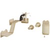 PawHut Cat Wall Shelves, 4pc Corner Design Cat Wall Furniture with Scratching Post, Scratching Board, Perches, Cat Wands & Toy Ball, Beige - 4 of 4