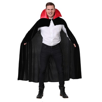 HalloweenCostumes.com   Adult Red Vampire Cloak, Black/Red