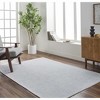 Hauteloom Isako Blue & Gray Solid Washable Area Rug - 4 of 4