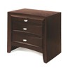 NicBex Nightstand with Drawers,Side Table with Wood Tapered Legs and Finish,Modern Bedside Table for Bedroom,Living Room - 2 of 4