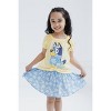Bluey Girls Square Neck T-Shirt and Skirt Toddler - 2 of 4