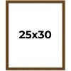 PosterPalooza | Flat Gold Picture Frame - UV Acrylic, Foam Board Backing, Hanging Hardware - 2 of 4