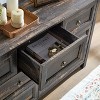 Bella Depot Wood Rustic 7 Drawers Dresser - 4 of 4