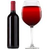 Oversized XL Giant Wine Glass Set of 2- Holds a Full Bottle of Wine - Extra Large Glassware Fun for Parties & Birthdays- Wedding Gift Idea - 4 of 4