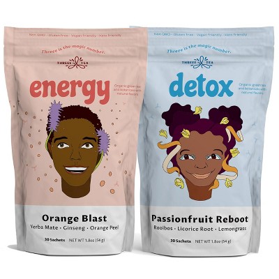 Crazy Cups Detox + Energy Combo Tea Bags