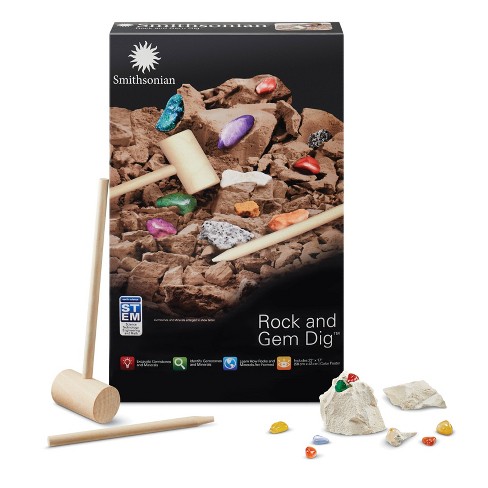Gemstone and Fossil Excavation Dig Kit 