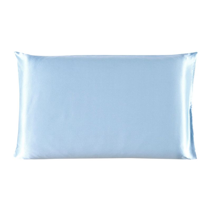 PiccoCasa 100% Silk Fabric Soft Smooth Washable Pillowcases 1 Pc, 1 of 5