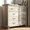 9 Drawers Dresser for Bedroom, Wooden Chest of Drawer with Large Drawers & Metal Handles - 4 of 4