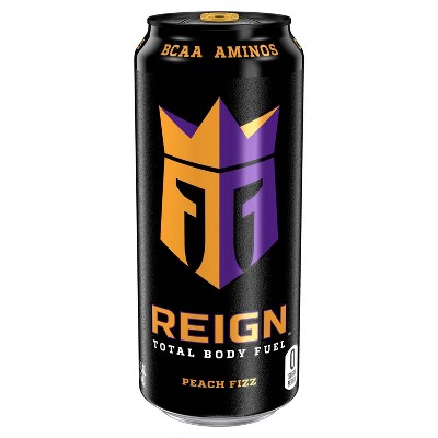 Reign Peach Fizz Energy Drink - 16 fl oz Can