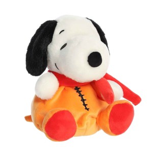 Aurora Mini Palm Pals Astronaut Snoopy Peanuts Adorable Stuffed Animal Orange 5" - 1 of 4