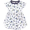 Hudson Baby Infant and Toddler Girl Cotton Short-Sleeve Dresses 2pk, Blueberries, 3 Toddler - 2 of 3
