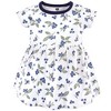 Hudson Baby Infant and Toddler Girl Cotton Short-Sleeve Dresses 2pk, Blueberries - image 2 of 3