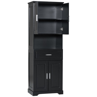 NicBex 67.7 Inch Tall Bathroom Storage Cabinet with 4 Doors,Slim Storage Cabinet with Drawer