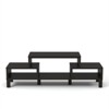 Merino 60-inch Wood TV Stand in Cappuccino - Furniture of America - 4 of 4