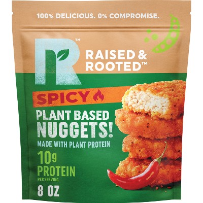 Raised & Rooted Alt-Protein Frozen Spicy Nuggets - 8oz