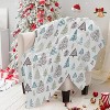 Lomsoe Christmas Throw Blanket Candy Cane Flannel Throw Blanket Super Soft Warm Bed Blanket Christmas Holiday Decor. - 2 of 4