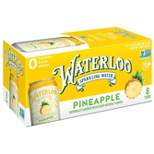 Waterloo Pineapple Sparkling Water - 8pk/12 fl oz Cans