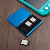 Insten Portable Aluminum Card Holder & Case with 6 Slots for Nintendo Switch & OLED Model Games Storage, Gaming Accessories, Blue - 2 of 4
