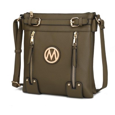 MKF Collection Lilian Vegan Leather Women’s Crossbody Purse Functional by Mia K