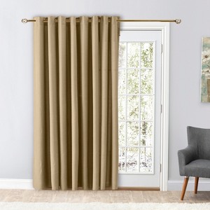 Glasgow Grommet Patio Panel w/Wand - 1 of 2