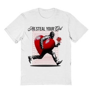 Rerun Island Men's Mr Steal Your Girl Short Sleeve Graphic Cotton T-Shirt - 1 of 3