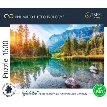 Trefl Wanderlust: At the Foot of Alps Hintersee Lake Germany Jigsaw Puzzle - 1500pc