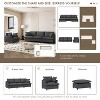 NicBex Couches for Living Room 3pc L-shaped Sectional Sofa Modern Chenille Upholstered Sofa Couch with Movable Ottoman - 2 of 4