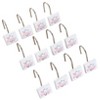 The Lakeside Collection Glamper Bathroom Collection - Set of 12 Shower Hooks - 3 of 4
