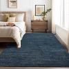 Washable Runner Rug – Non-Slip Minimalist Accent Rug for Hallway, Kitchen & Laundry, Soft, Low Pile, Solid Color - 2 of 4