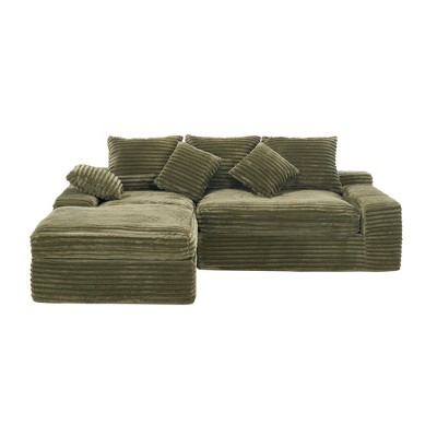 Dolonm Single Recliner Sofa: 300lb Capacity, Chenille Fabric, Ergonomic Design for Living Room/Study -6 Color