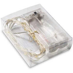 Pavilion Gift Company - Warm White 20 LED Strand - Battery -LED Light Strand - String Lights - 1 of 1