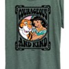 Women's - Disney Princess - Jasmine Rajah Courageous and Kind Short Sleeve Graphic T-Shirt - 2 of 4