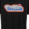 Women's - Barbie - I'm Allen Short Sleeve Graphic T-Shirt - 2 of 4