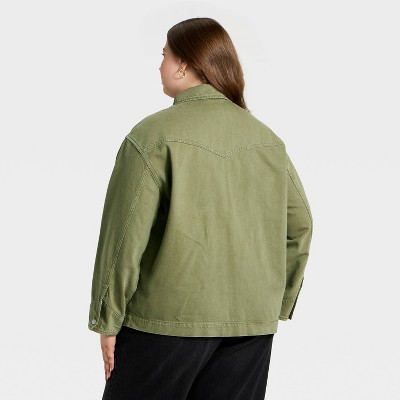 Women's Relaxed Barn Denim Coat - Universal Thread