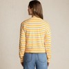 Lands' End Women's Cropped Fine Gauge Crew Neck Cardigan Sweater - 2 of 4